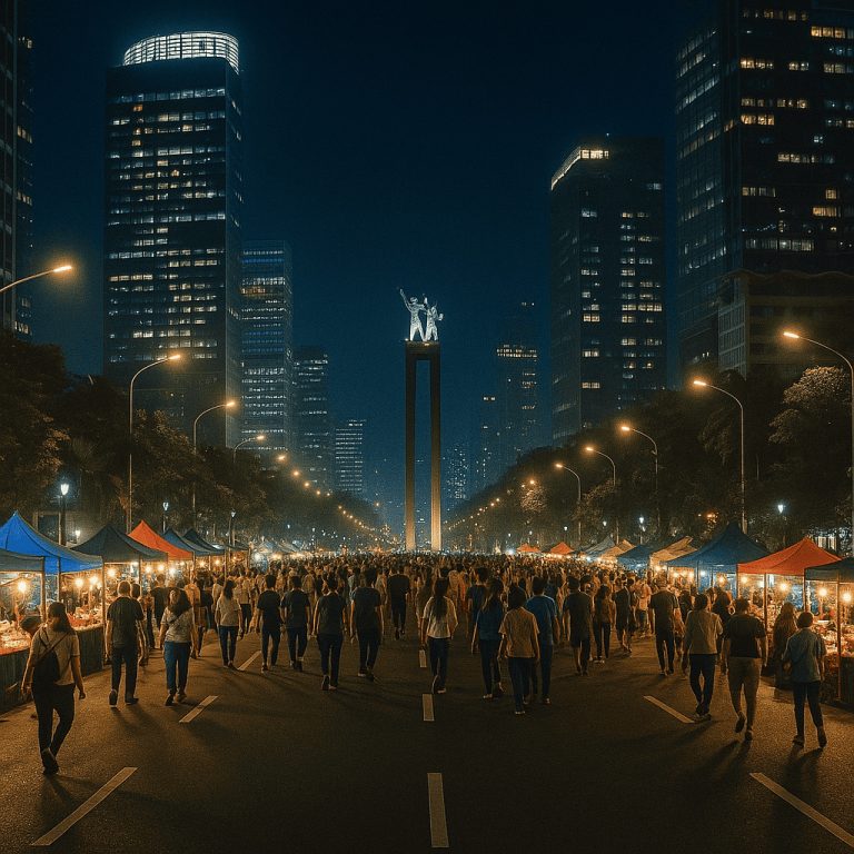 Car Free Night Jakarta: Pesta Malam Ibu Kota Dimulai 29 Juni 2025