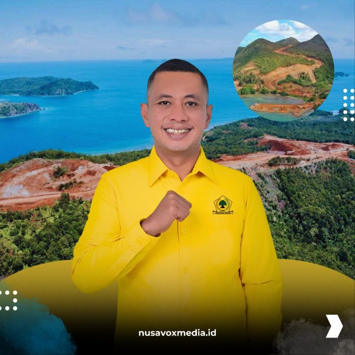 Anggota Komisi II DPR RI, Andar Amin Harahap dari Fraksi Partai Golkar apresiasi langkah pemerintah dalam menutup empat tambang nikel di Raja Ampat, Papua Barat.