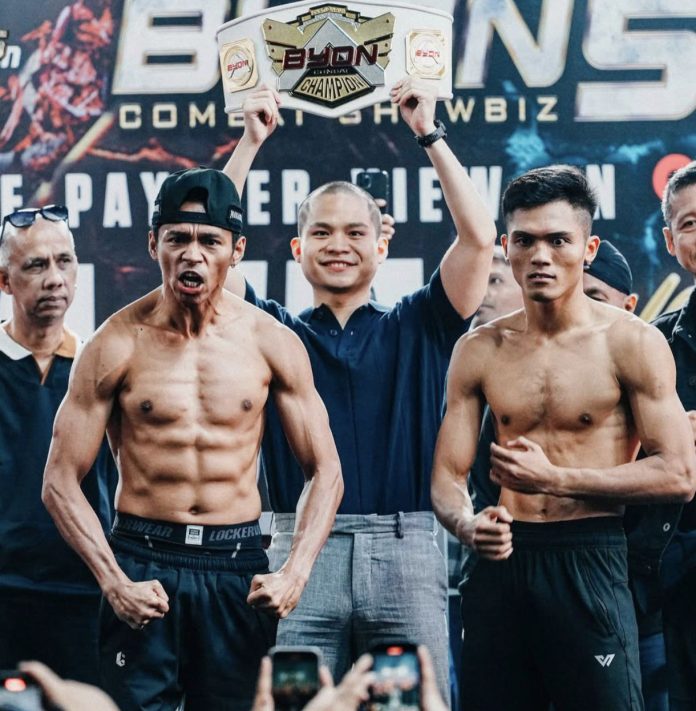 Duel antara Kkajhe Aziz Calim malam nanti akan menjadi panggung utama dalam Byon Combat Showbiz 5.