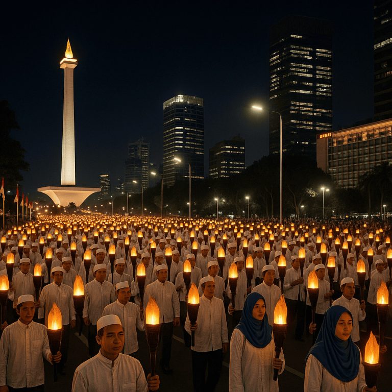 Jakarta Sambut Car Free Night Perdana Sabtu ini, Ada Pawai Obor Elektrik!