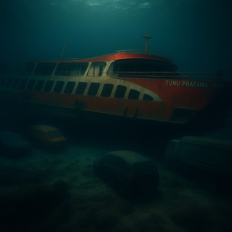 Penemuan dan Rencana Pengangkatan Bangkai Kapal KMP Tunu Pratama Jaya yang Tenggelam di Selat Bali