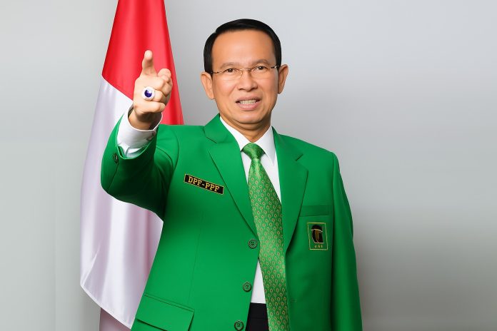 Mantan Menteri Agama RI dan Ketua Umum Partai Persatuan Pembangunan (PPP), Suryadharma Ali.