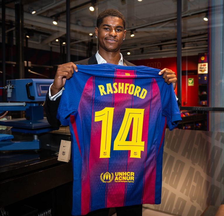 Marcus Rashford Resmi Gabung Barcelona, Pakai Nomor 14 dan Siap Unjuk Gigi
