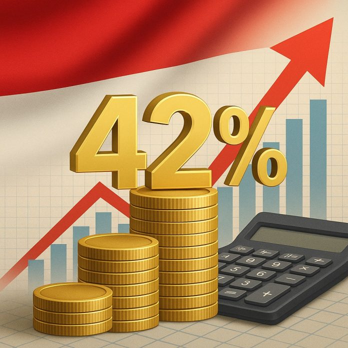 AMRO memprediksi rasio utang Indonesia capai 42% pada 2029. Pemerintah diminta waspada.