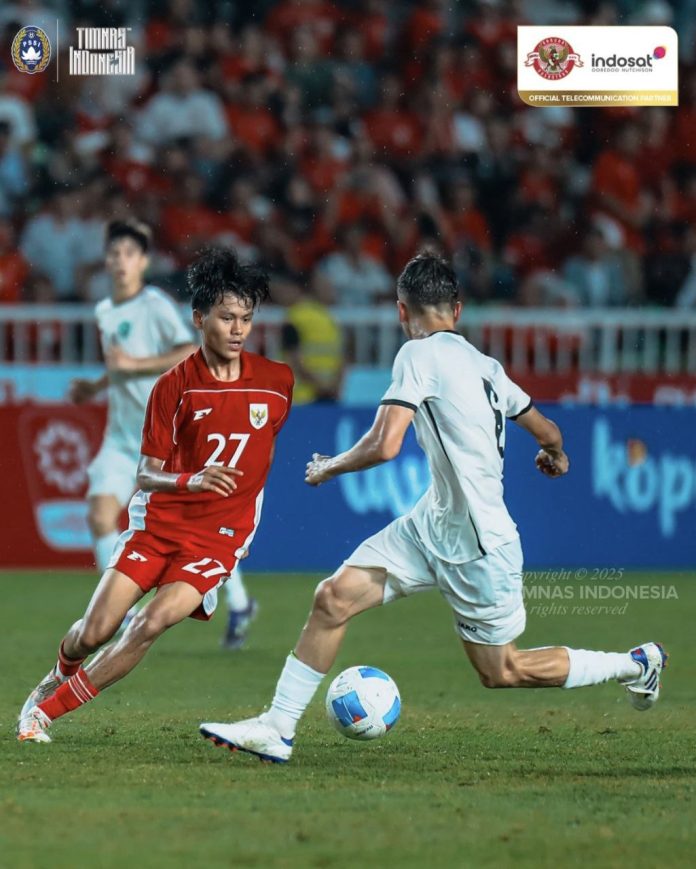 Indonesia U-17 Vs Uzbekistan U-17 pada pertandingan Piala Kemerdekaan 2025 kemarin.
