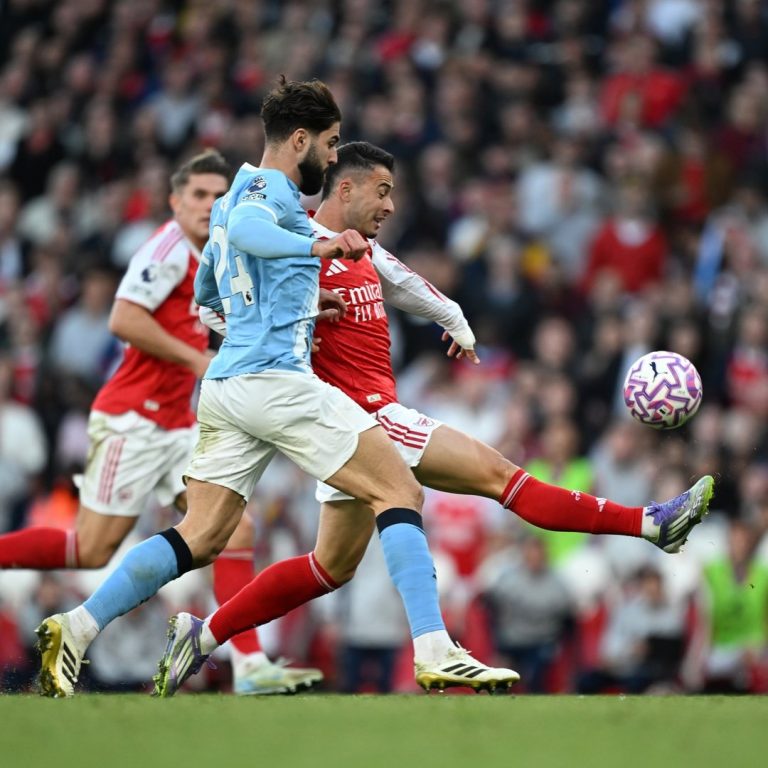 Arsenal vs Manchester City Berakhir 1-1, Martinelli Jadi Penyelamat The Gunners