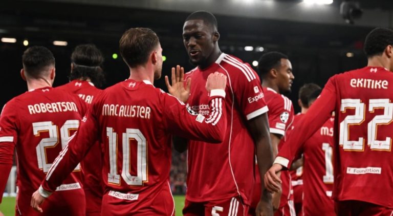 Liverpool vs Real Madrid Berakhir 1-0, Mac Allister Antar The Reds Menang di Liga Champions