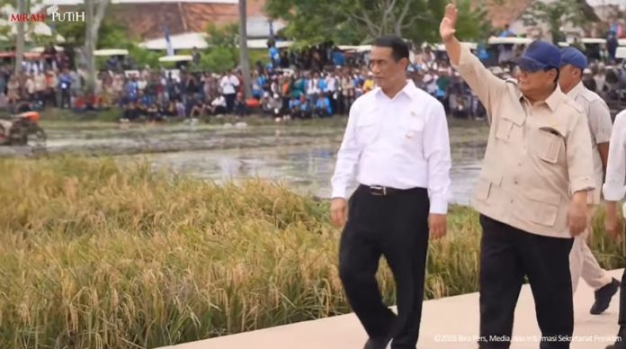 pangan di Desa Cilebar, Kabupaten Karawang, Jawa Barat, Rabu (7/1/2026).