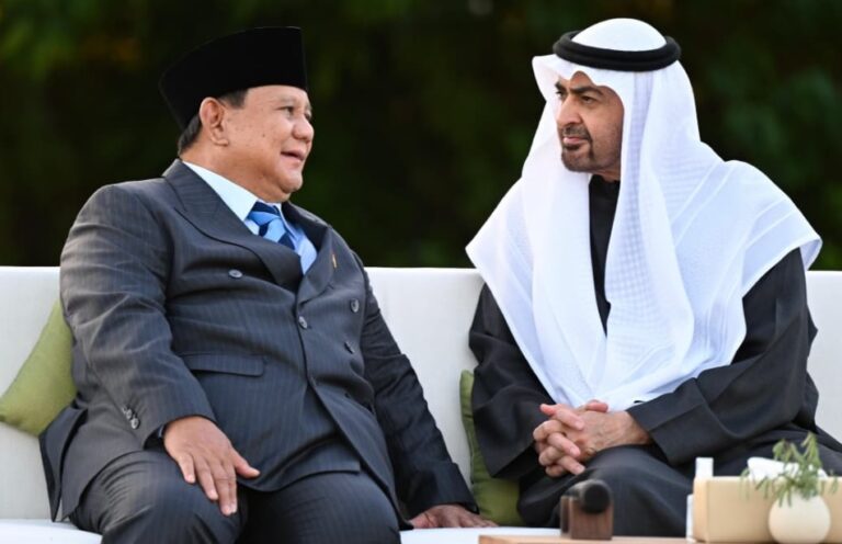 Prabowo Bertemu MBZ di Abu Dhabi, UEA Siap Tambah Investasi ke Indonesia