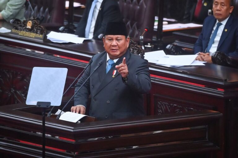 Prabowo Sebut Rasio Pendapatan Indonesia Hanya 11 Persen dari PDB, Terendah di G20