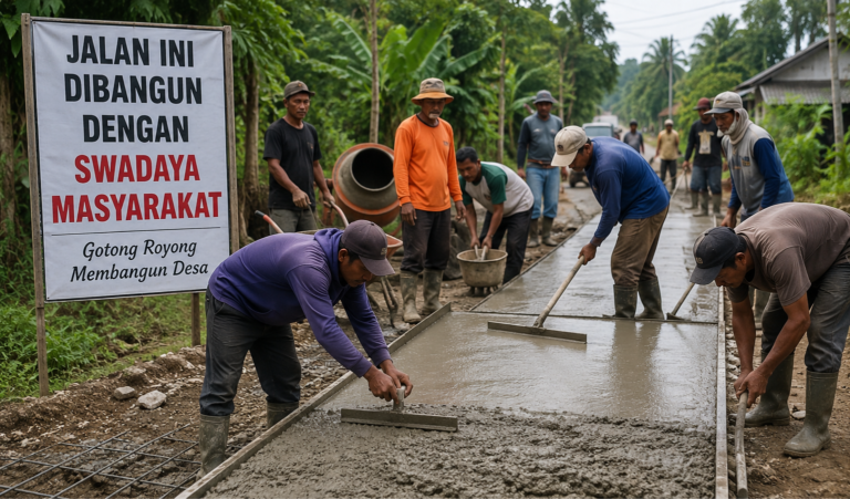 Pengamat Unila Sebut Warga Patungan Bangun Jalan di Lampung Timur Jadi Alarm bagi Pemerintah