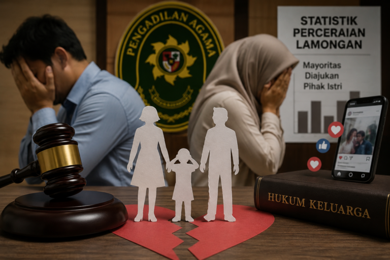 Perceraian di Lamongan Didominasi Istri, Ekonomi dan Medsos Jadi Pemicu