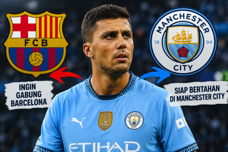 Rodri Ingin Gabung Barcelona, tapi Siap Bertahan di Manchester City