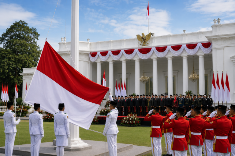 HUT ke-81 RI, Sejumlah Presiden dan Wapres Terdahulu Hadiri Upacara di Istana
